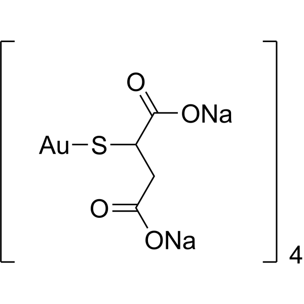 Aurothiomalate tetramer sodium